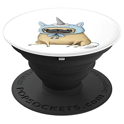fluffy pug pug lovers Pugicorn PopSockets Grip and Stand for Phones and Tablets fluffy pug pug lovers Pugicorn PopSockets Grip and Stand for Phones and Tablets