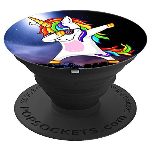 Phenomenal Space galaxy Background With cute Dabbing Unicorn PopSockets Grip and Stand for Phones and Tablets Phenomenal Space galaxy Background With cute Dabbing Unicorn PopSockets Grip and Stand for Phones and Tablets