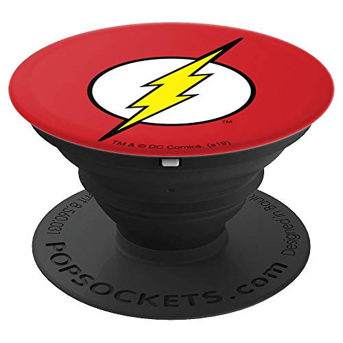 The Flash Lightning Bolt Logo PopSockets Grip and Stand for Phones and Tablets