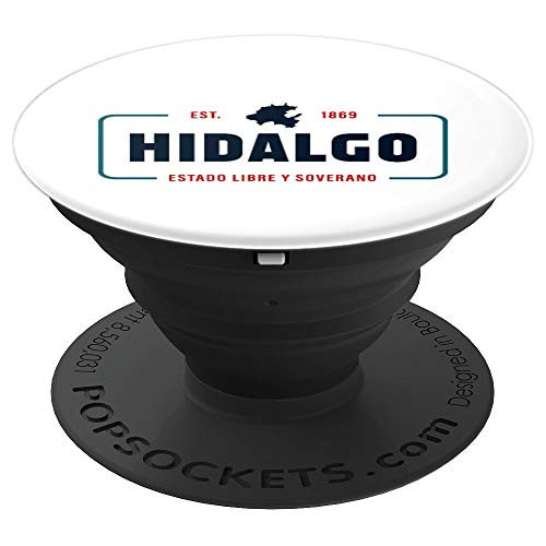 Hidalgo Mexican State License Plate   Placa de Estado PopSockets Grip and Stand for Phones and Tablets