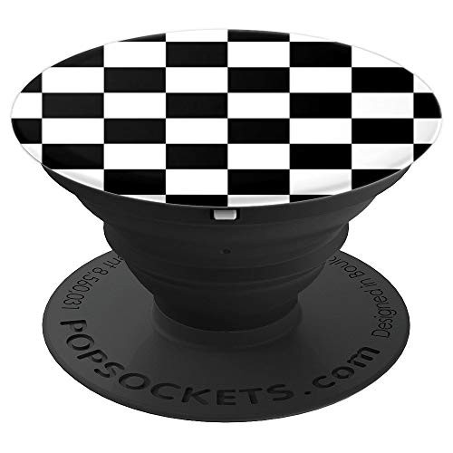 Checkered Board Pattern Game PopSockets Grip and Stand for Phones and Tablets