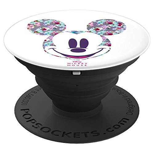 Disney Year of the Mouse Floral Mickey April PopSockets Grip and Stand for Phones and Tablets