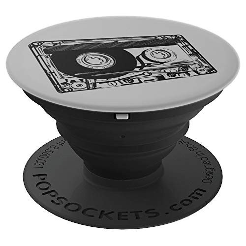 Never Forget Retro Cassette Tapes Funny PopSockets Grip and Stand for Phones and Tablets