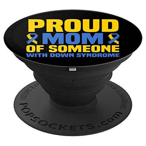 Proud Mother World Down Syndrome Mom PopSockets Grip and Stand for Phones and Tablets