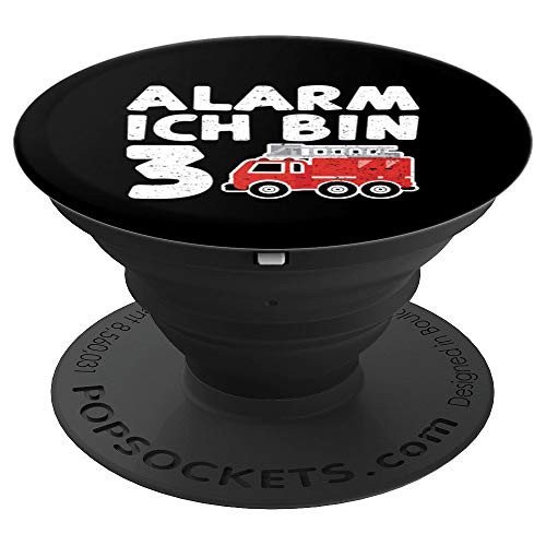 Alarm Ich Bin 3   Firefighter PopSockets Grip and Stand for Phones and Tablets