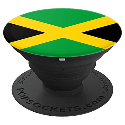 Jamaica flag for Jamaicans PopSockets Grip and Stand for Phones and Tablets