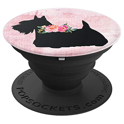 Scottish Terrier Scottie Dog PopSockets Grip and Stand for Phones and Tablets