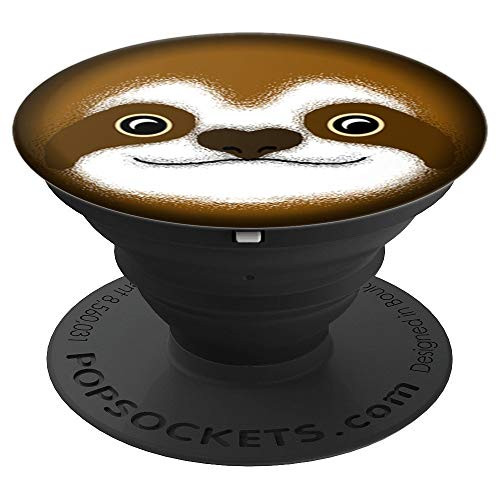 Happy Sloth Design PopSockets Grip and Stand for Phones and Tablets Happy Sloth Design PopSockets Grip and Stand for Phones and Tablets