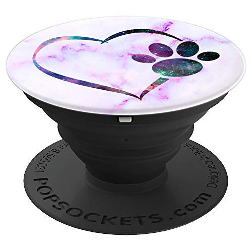 Cute Purple Marble Paw Print Heart PopSockets PopSockets Grip and Stand for Phones and Tablets Cute Purple Marble Paw Print Heart PopSockets PopSockets Grip and Stand for Phones and Tablets