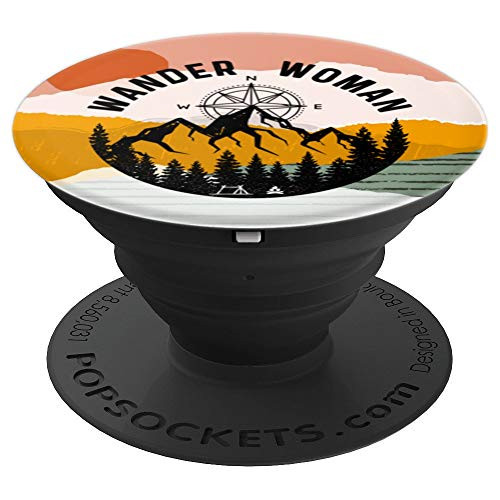 RV Camping Gear Funny Camping Gifts Campfire Womens Hiking PopSockets Grip and Stand for Phones and Tablets