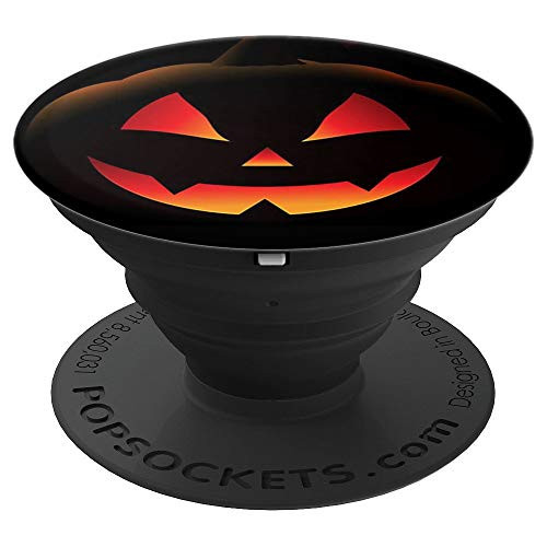 Scary Pumpkin Face Halloween PopSockets Grip and Stand for Phones and Tablets Scary Pumpkin Face Halloween PopSockets Grip and Stand for Phones and Tablets
