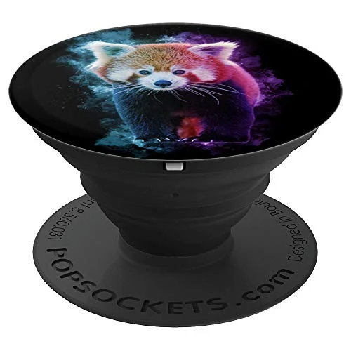Cute Red Panda Design PopSockets Grip and Stand for Phones and Tablets