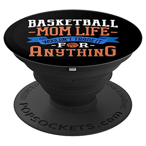 Basketball Mom Gift Funny Practice Game Hoops Bball Life PopSockets Grip and Stand for Phones and Tablets Basketball Mom Gift Funny Practice Game Hoops Bball Life PopSockets Grip and Stand for Phones and Tablets