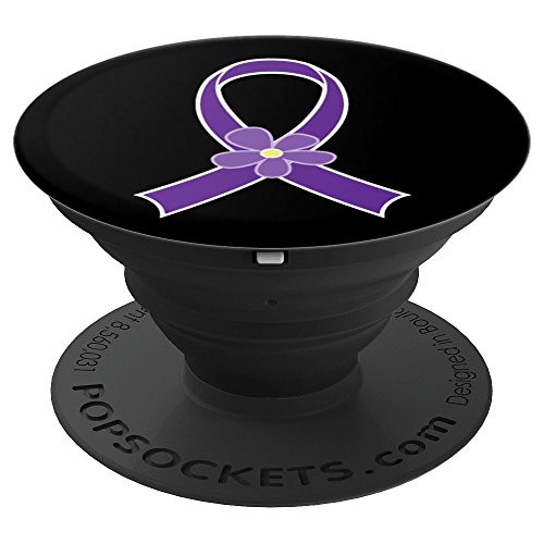 Lupus Awareness Purple Ribbon Alzheimers Fibromyalgia PopSockets Grip and Stand for Phones and Tablets Lupus Awareness Purple Ribbon Alzheimers Fibromyalgia PopSockets Grip and Stand for Phones and Tablets