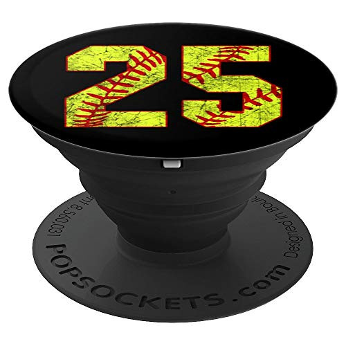 Softball  25 Fast Pitch Love Softball Mom Favorite Player PopSockets Grip and Stand for Phones and Tablets Softball  25 Fast Pitch Love Softball Mom Favorite Player PopSockets Grip and Stand for Phones and Tablets