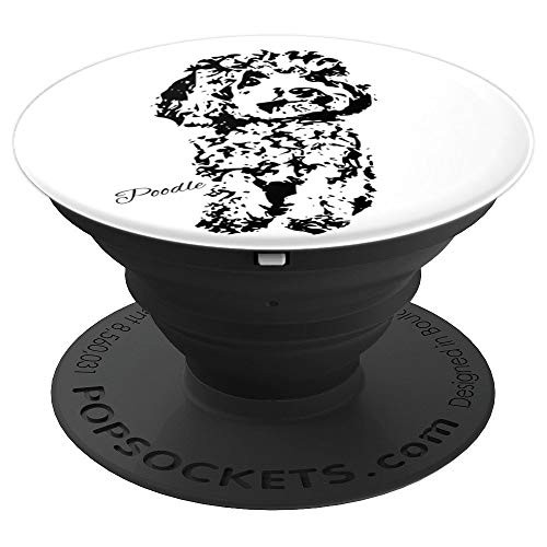 Toy Poodle Cute Standard Poodle Dog Lover Gift Black PopSockets Grip and Stand for Phones and Tablets Toy Poodle Cute Standard Poodle Dog Lover Gift Black PopSockets Grip and Stand for Phones and Tablets