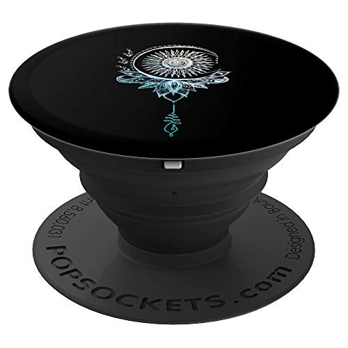 Mandala Sun Moon Unalome Gift PopSockets Grip and Stand for Phones and Tablets