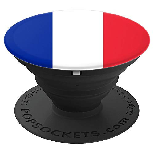 french flag drapeau de la france PopSockets Grip and Stand for Phones and Tablets