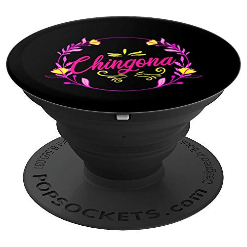 Chingona Latina Feminist Empower Women Spanish Mexican Gift PopSockets Grip and Stand for Phones and Tablets Chingona Latina Feminist Empower Women Spanish Mexican Gift PopSockets Grip and Stand for Phones and Tablets