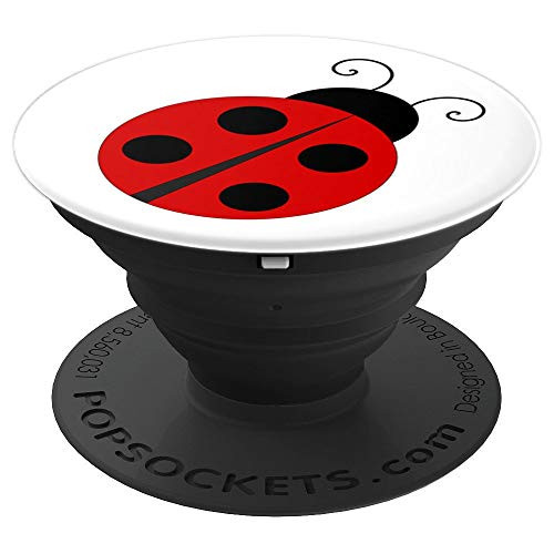Cartoon Ladybug PopSockets Grip and Stand for Phones and Tablets
