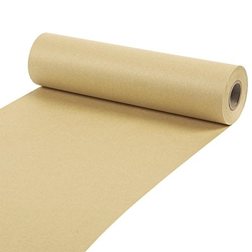 Kraft Paper Roll - Jumbo Packing Paper, 100 Feet Long Brown Kraft Paper Roll, for Craft, Gift Wrapping, Packing, Shipping, 10 x 1200 Inches