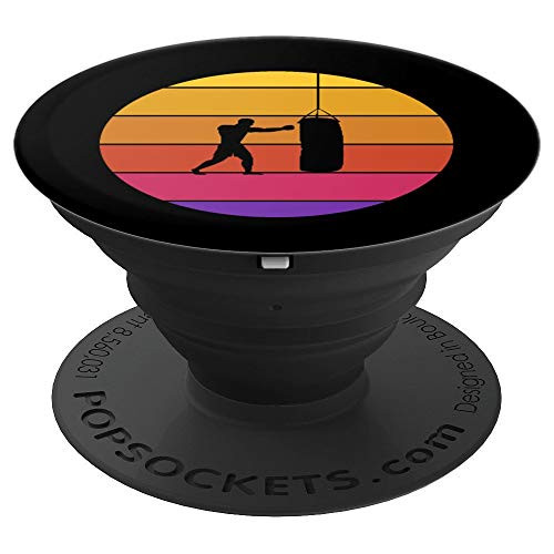 Retro 80 s Sunset Boxing Lover Gym Coach Trainer Workout PopSockets Grip and Stand for Phones and Tablets Retro 80 s Sunset Boxing Lover Gym Coach Trainer Workout PopSockets Grip and Stand for Phones and Tablets