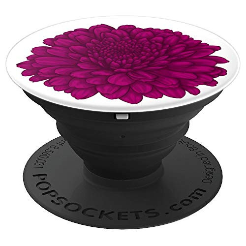 Beautiful Pink Chrysanthemum Flower White Background PopSockets Grip and Stand for Phones and Tablets Beautiful Pink Chrysanthemum Flower White Background PopSockets Grip and Stand for Phones and Tablets