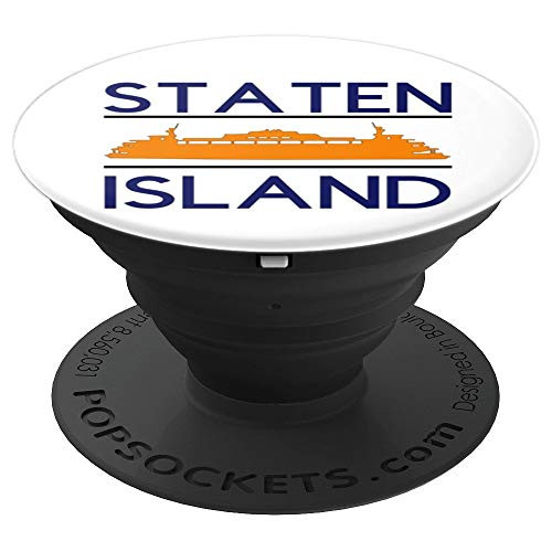 Staten Island Ferry NYC the Fifth Borough PopSockets Grip and Stand for Phones and Tablets