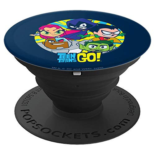 Teen Titans Go  Go Go Group PopSockets Grip and Stand for Phones and Tablets