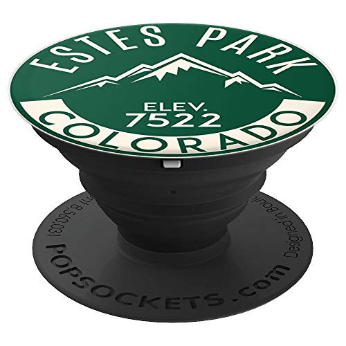 Estes Park Colorado Rocky Mountain National Park PopSockets Grip and Stand for Phones and Tablets