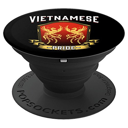 Vietnamese Pride Vietnam Flag Roots PopSockets Grip and Stand for Phones and Tablets