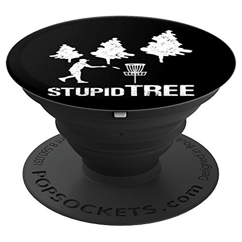 Vintage Stupid Tree Disc Golf Funny Frisbee Golf PopSockets Grip and Stand for Phones and Tablets Vintage Stupid Tree Disc Golf Funny Frisbee Golf PopSockets Grip and Stand for Phones and Tablets