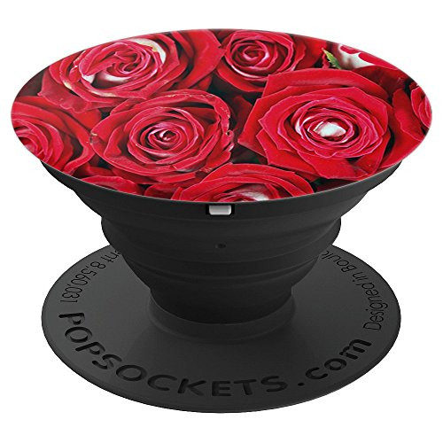 Red Roses Pattern Print Floral Flower Rose PopSockets Grip and Stand for Phones and Tablets Red Roses Pattern Print Floral Flower Rose PopSockets Grip and Stand for Phones and Tablets