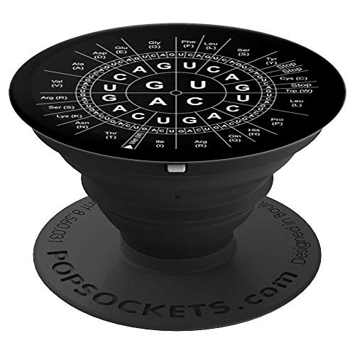 Genetics Genetic Sun Biology Biochemistry Biochemist Science PopSockets Grip and Stand for Phones and Tablets
