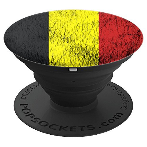 Vintage Distressed Belgium Flag PopSockets Grip and Stand for Phones and Tablets Vintage Distressed Belgium Flag PopSockets Grip and Stand for Phones and Tablets