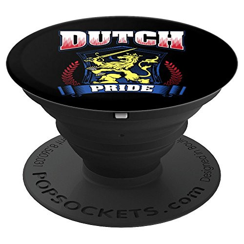 Holland Dutch Pride Flag Roots PopSockets Grip and Stand for Phones and Tablets