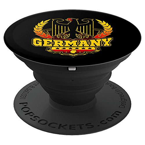 Germany Pride Flag Roots Heritage German PopSockets Grip and Stand for Phones and Tablets