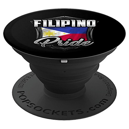 Philippines Pride Flag Roots Filipino PopSockets Grip and Stand for Phones and Tablets