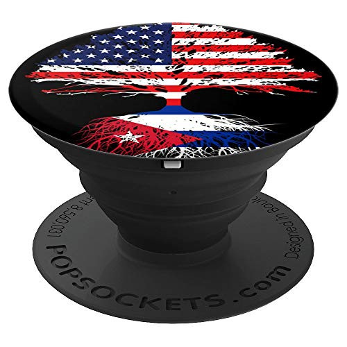 Cuba Born Family Roots Cuban American US Cuba Flags Gift PopSockets Grip and Stand for Phones and Tablets