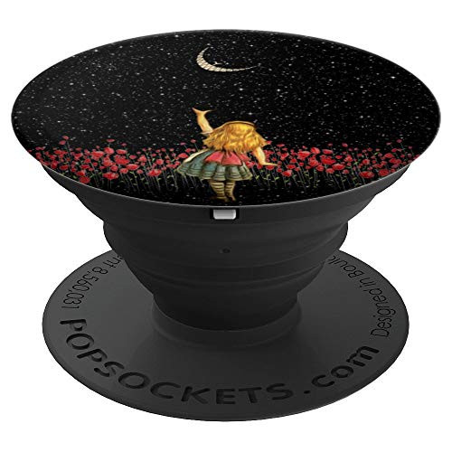 Wonderland Smiling Starry Night Alice In Wonderland PopSockets Grip and Stand for Phones and Tablets Wonderland Smiling Starry Night Alice In Wonderland PopSockets Grip and Stand for Phones and Tablets