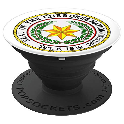 Seal of the Cherokee Nation Cherokee Native American Pride PopSockets Grip and Stand for Phones and Tablets