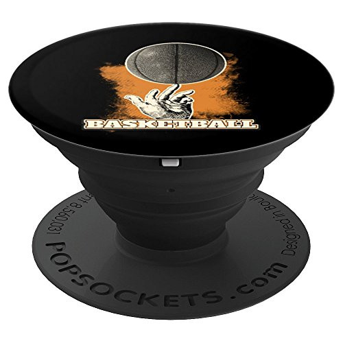 Basketball Ball Spin play game Cool Sport Player Fan PopSockets Grip and Stand for Phones and Tablets Basketball Ball Spin play game Cool Sport Player Fan PopSockets Grip and Stand for Phones and Tablets