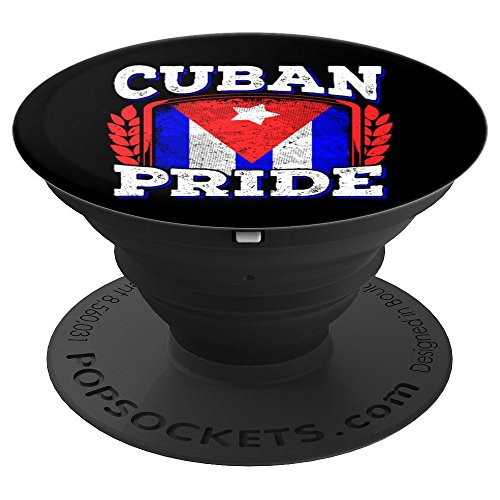 Cuban Cuba Pride Flag Roots PopSockets Grip and Stand for Phones and Tablets