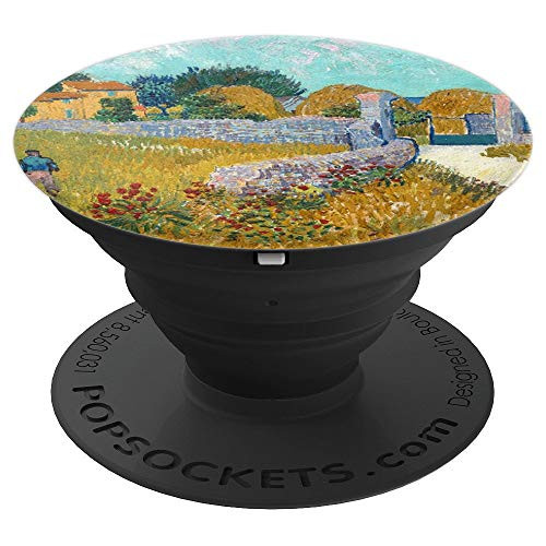 Vincent Van Gogh   Farmhouse in Provence PopSockets Grip and Stand for Phones and Tablets