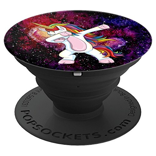 Unicorn Dabbing Pop Socket With Phenomenal Background PopSockets Grip and Stand for Phones and Tablets