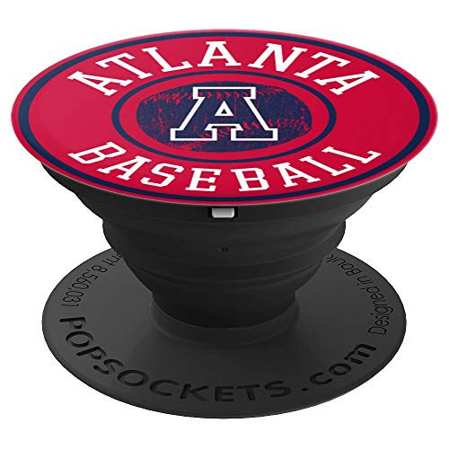 Atlanta Baseball Vintage ATL Brave Retro Badge Gift PopSockets Grip and Stand for Phones and Tablets