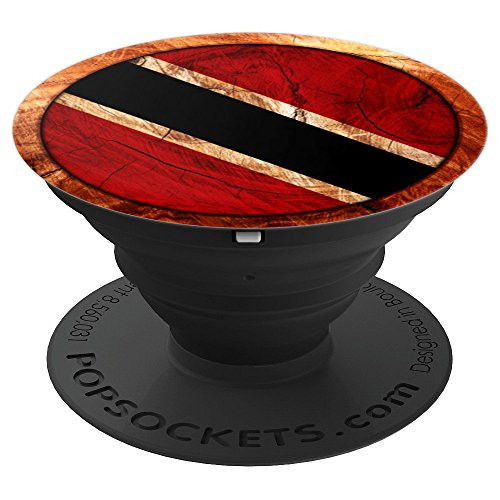Flag Of Trinidad And Tobago PopSockets Grip and Stand for Phones and Tablets