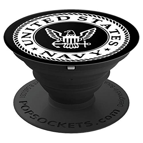 US Navy Proud Naval gift USN Popsocket PopSockets Grip and Stand for Phones and Tablets