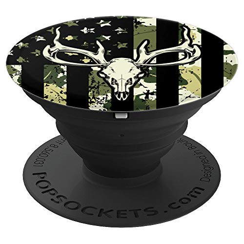 American Flag Deer Hunting Camo Pattern Cool Hunter Gifts PopSockets Grip and Stand for Phones and Tablets American Flag Deer Hunting Camo Pattern Cool Hunter Gifts PopSockets Grip and Stand for Phones and Tablets