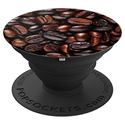 Coffee Espresso Coffee Beans Pop Mount Socket Grip Design PopSockets Grip and Stand for Phones and Tablets